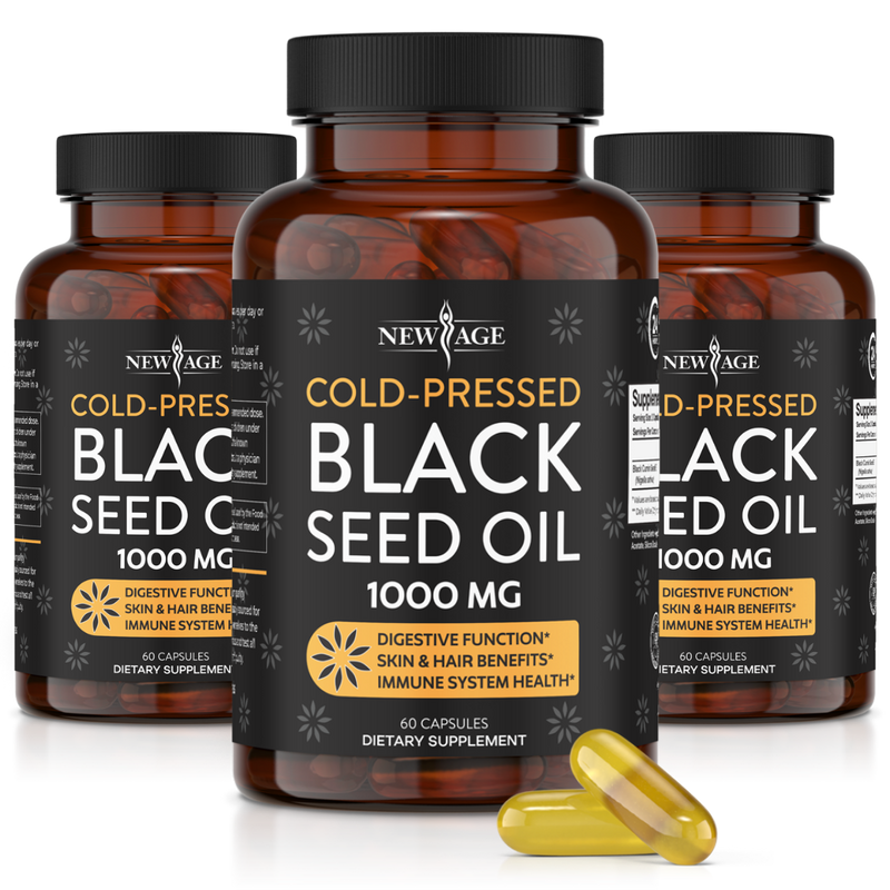 Black Seed Oil Capsules New Age Natural