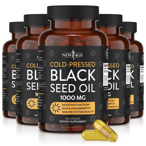 Black Seed Oil Capsules New Age Natural