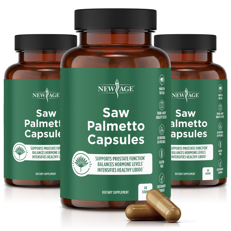 Saw Palmetto Capsules New Age Natural